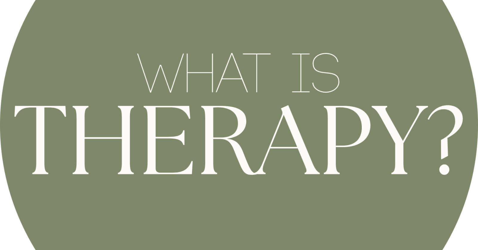 What is THERAPY?