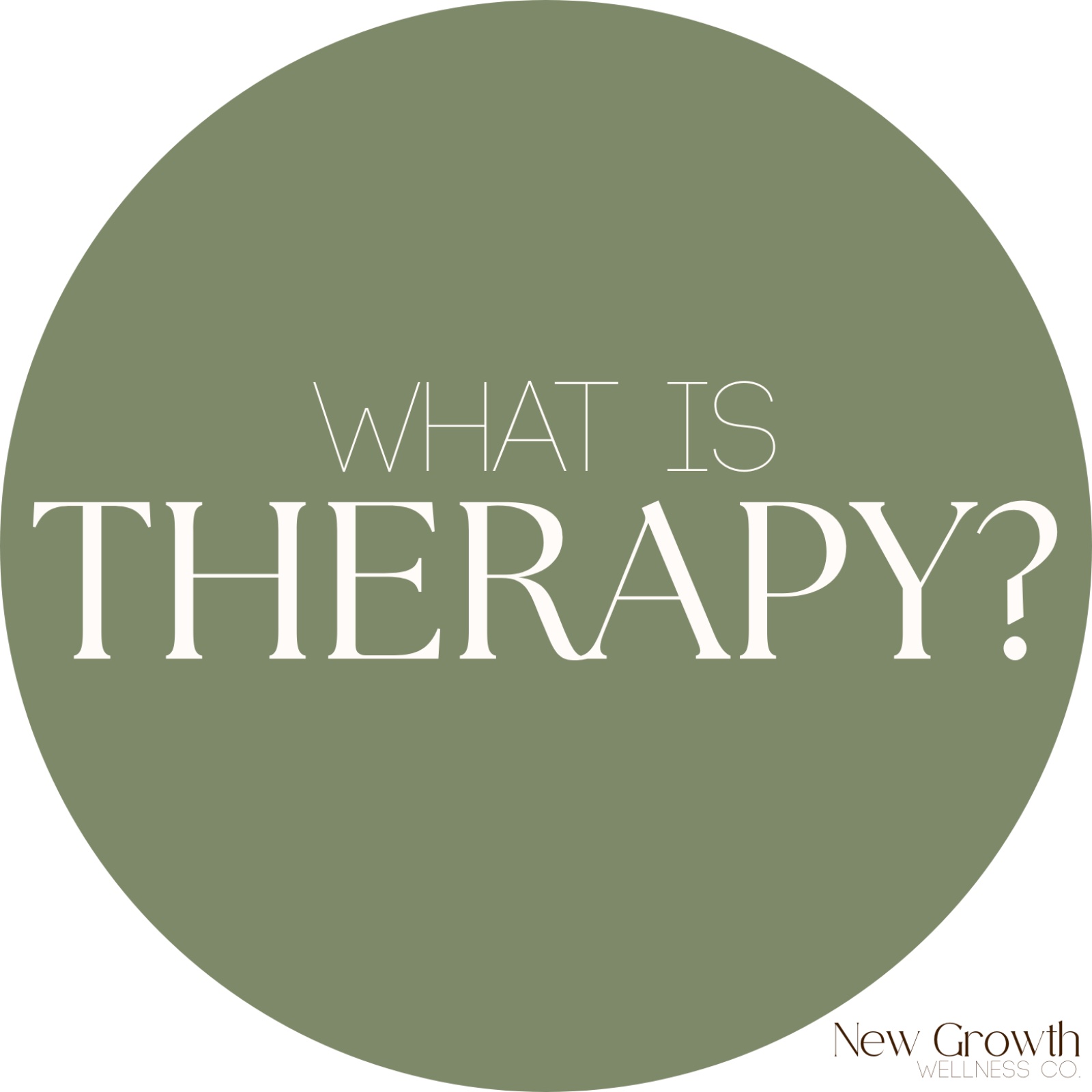What is THERAPY?