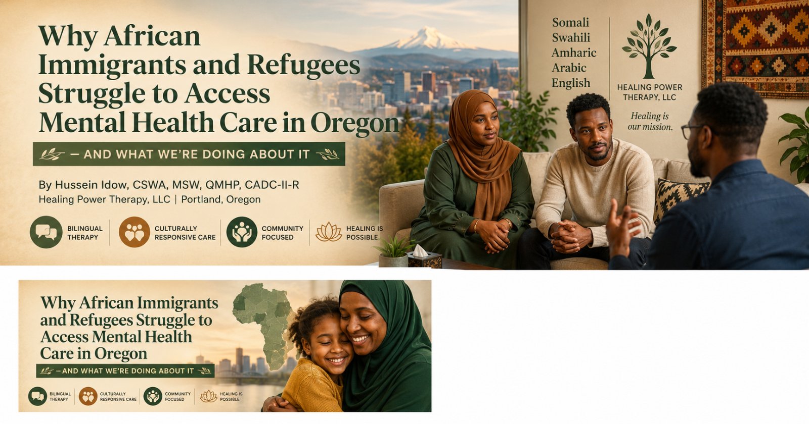 Why African Immigrants and Refugees Struggle to Access Mental Health Care in Oregon — And What We're Doing About It